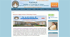 Desktop Screenshot of nagoleits.ac.in